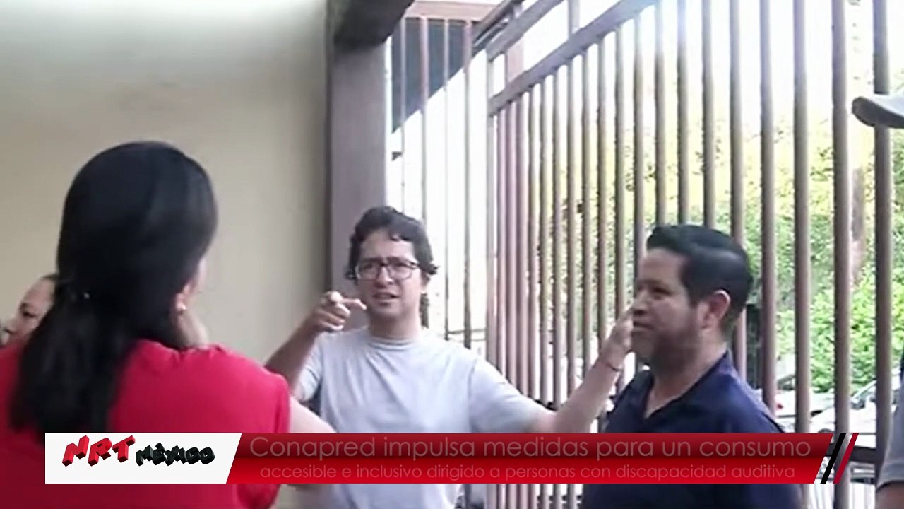 Profeco y Conapred impulsan medidas para un consumo accesible e inclusivo dirigido a personas con discapacidad auditiva