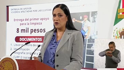 Secretaría de Bienestar entregará 8 mil pesos a damnificados por lluvias en Neza