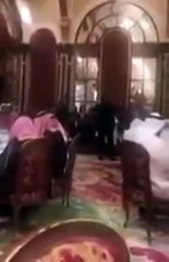 بالفيديو: شاهد مأدبة العشاء التي أقامها أمير الكويت للأمير محمد بن سلمان