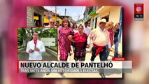 Pantelhó tiene nuevo alcalde tras siete años sin autoridades electas