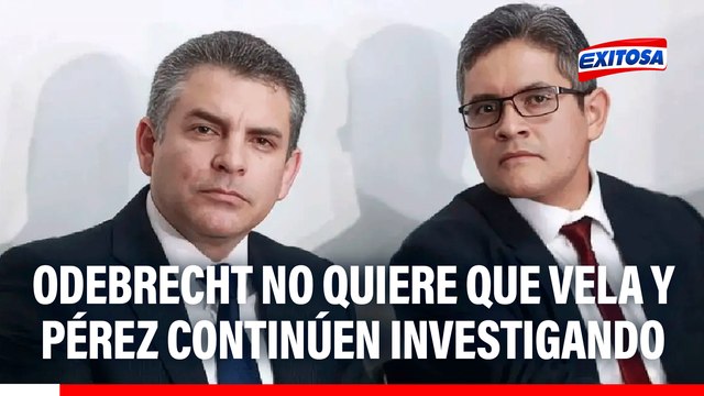 Caso Lava Jato: Odebrecht quieren que Pérez y Vela no la investiguen, como pasó en Brasil