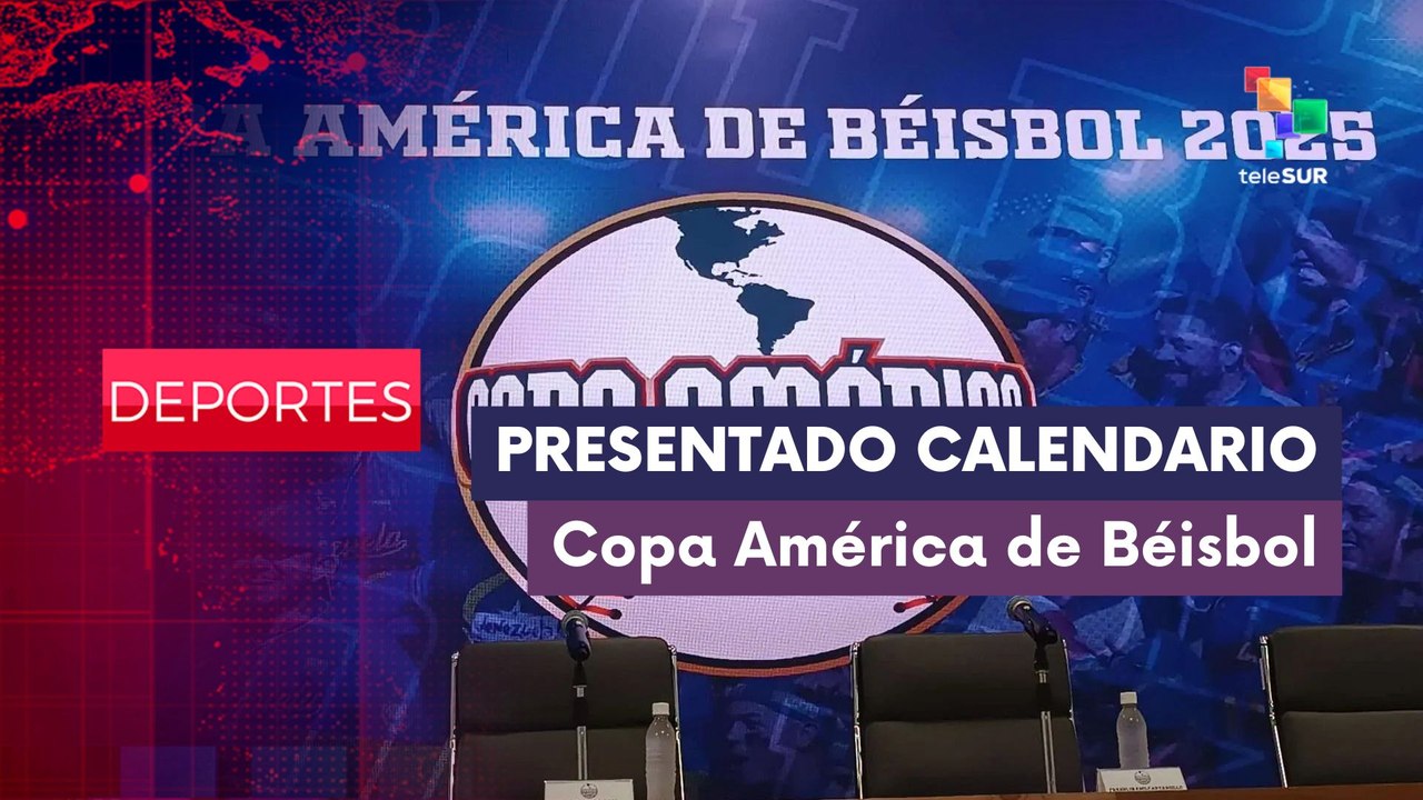 Copa América de Béisbol reveló calendario de partidos DEPORTES EDICIÓN CENTRAL 01-10-2025