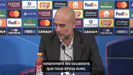 Man. City - Guardiola : "On ne s’attendait pas à ce que Monaco joue de cette manière"