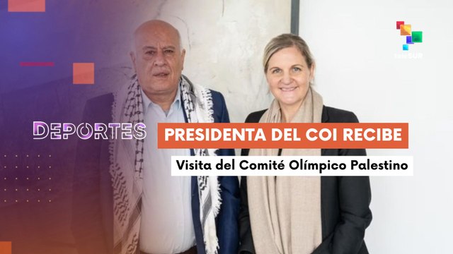 Presidenta del COI recibió a Jibril Rajoub DEPORTES TE LO CUENTO 01-10-2025
