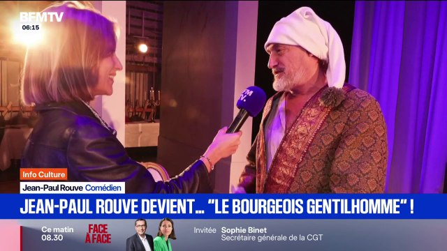 Théâtre: Jean-Paul Rouve prend le costume du Bourgeois Gentilhomme