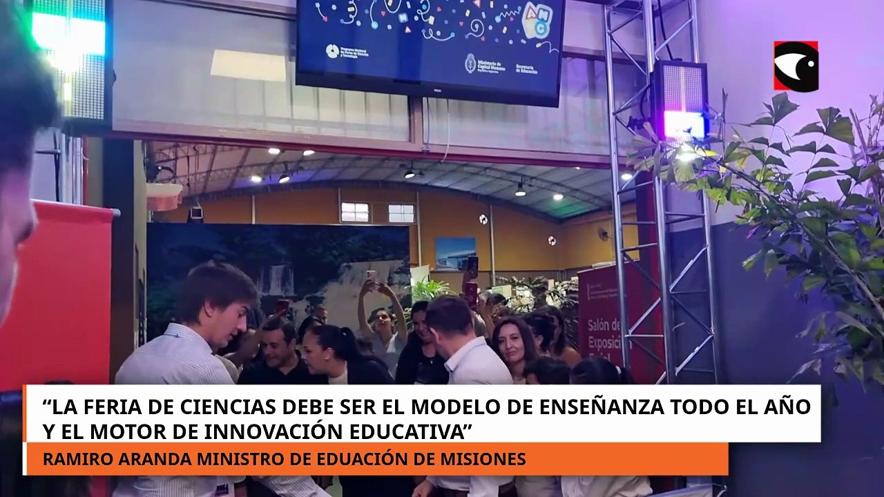“La Feria de Ciencias debe ser el modelo de enseñanza todo el año y el motor de innovación educativa