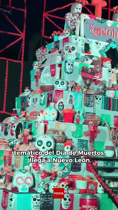 Vive la tradición del Día de Muertos en Monterrey: Xantoluz llega al Parque España
