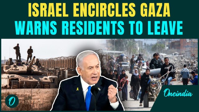 Gaza split into two! Katz warns Gazans to leave as IDF encircles Gaza city | Vows to wipe-out Hamas