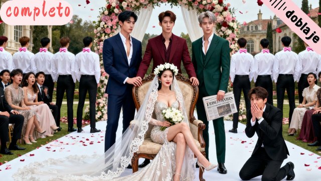 Abandonada en la boda,mis 3 hermanos CEO me regalan con 10 modelos masculinos y humillan al infiel!