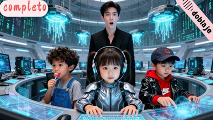 Mamá acosada… 3 hijos genios hackean la empresa y el CEO descubre mini versiones suyas!