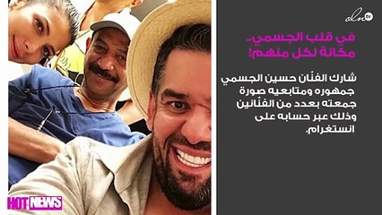 لمن قال حسين الجسمي «لكل منهم مكانة كبيرة في قلبي»؟