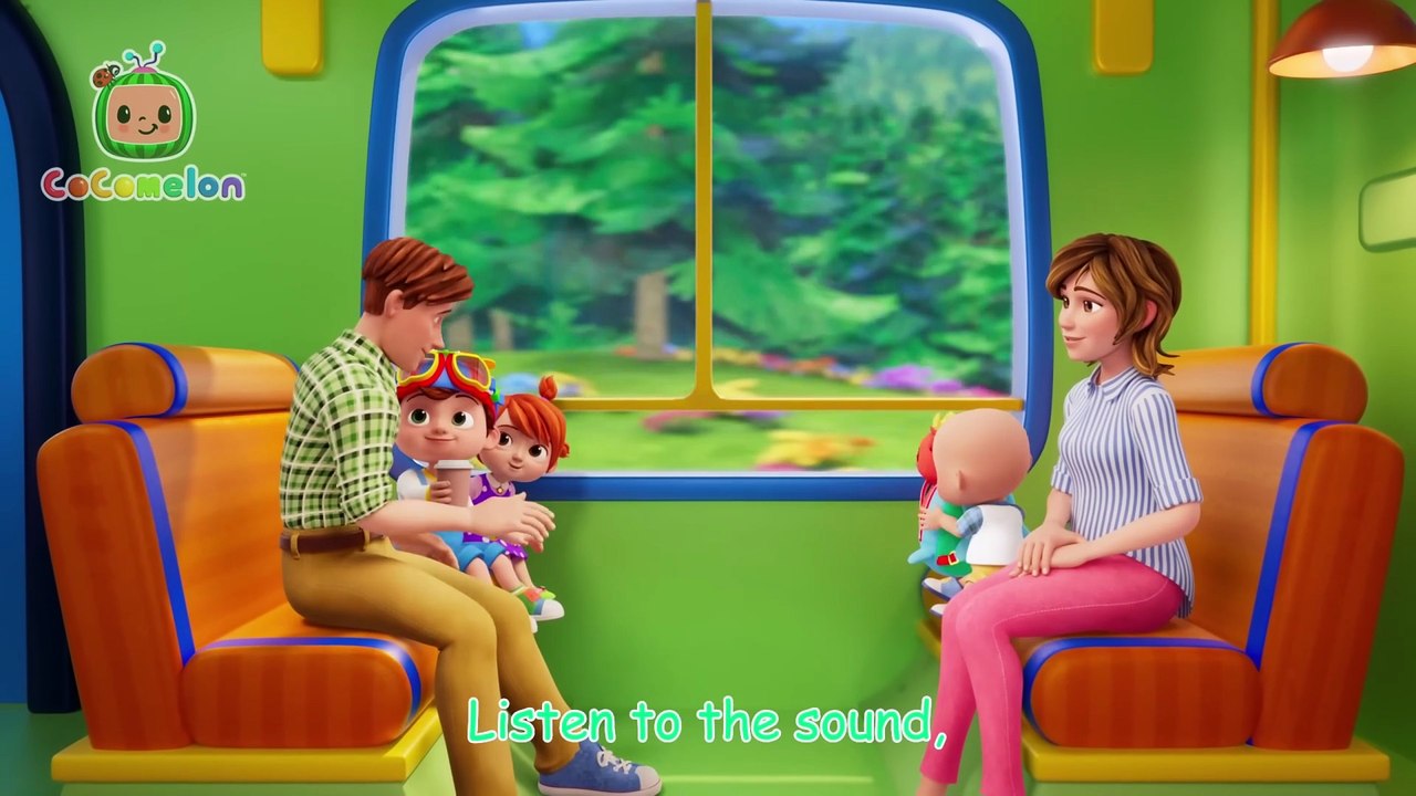 Train Choo Choo Song 🚂 _ CoComelon Nursery Rhymes & Kids Songs