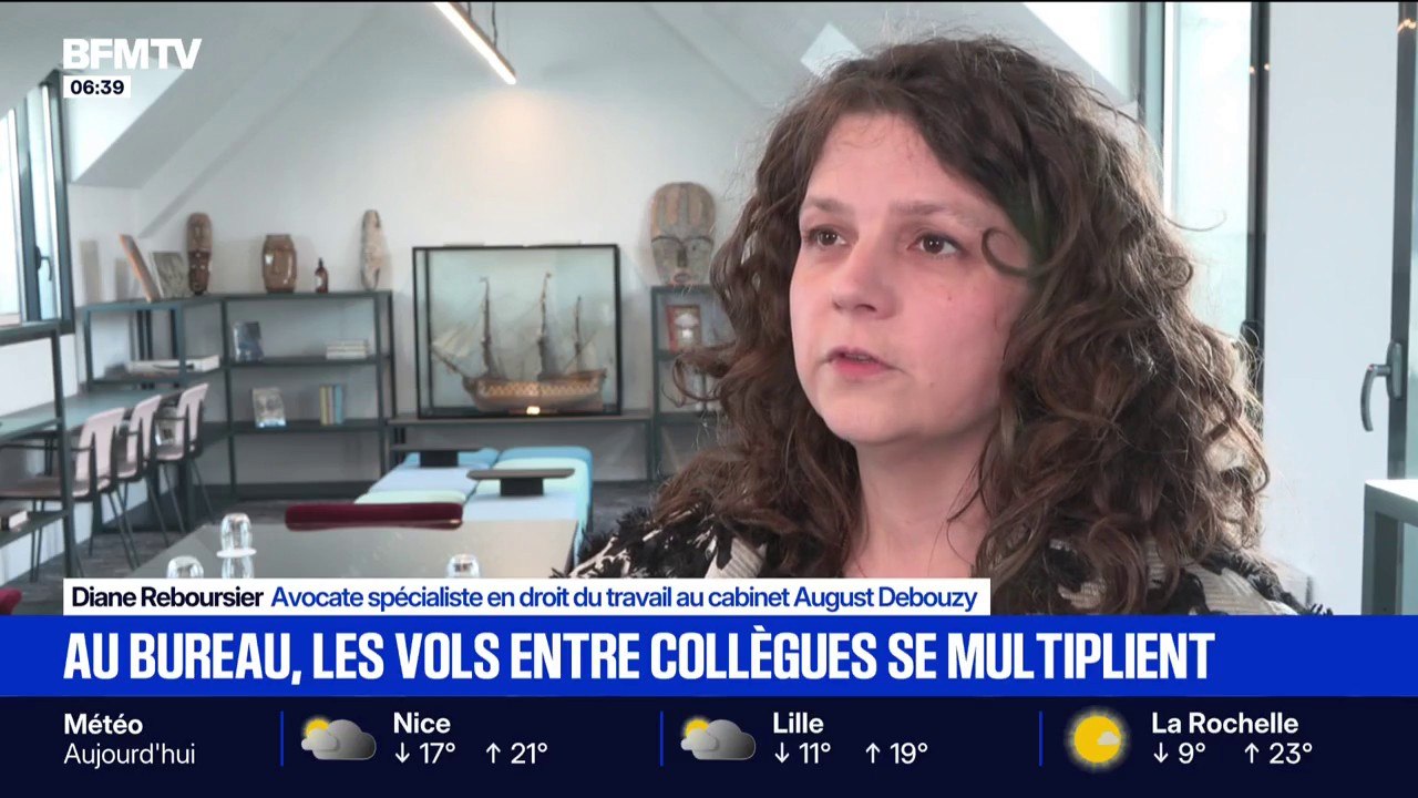 Au bureau, gare aux vols entre collègues