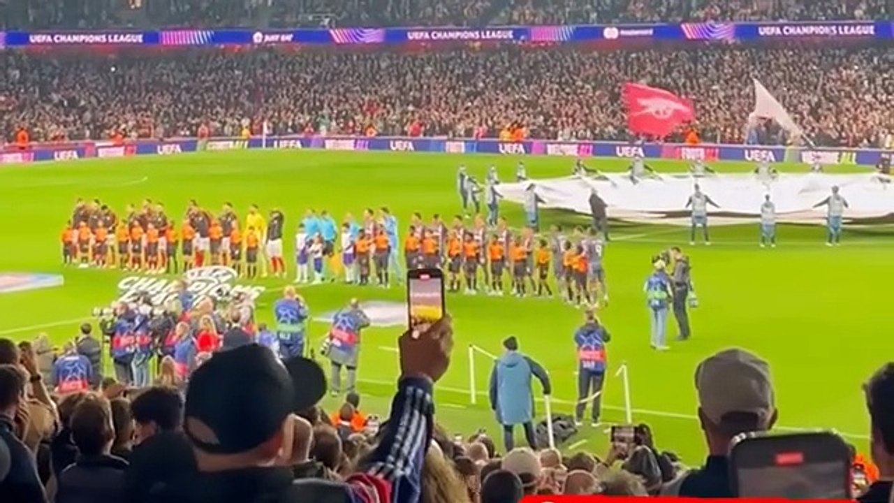 Arsenal vs Olympiacos 2 x 0  Highlights & All Goals - Bukayo Saka Goal UEFA Champions League 2025