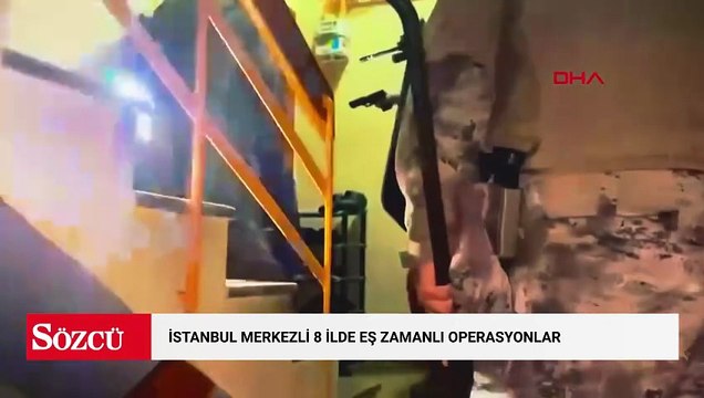 Yerlikaya: İstanbul merkezli 8 ilde eş zamanlı operasyonlarda 189 kişi gözaltına alındı