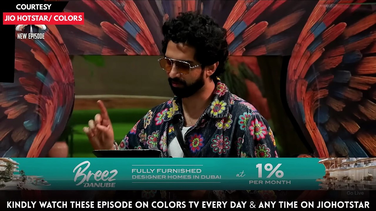 Bigg Boss 19 LIVE - Nehal Tanya Ashnoor Ko Shehbaz Ne De Rating ｜ Episode 39