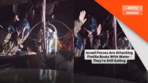 Israel serang Flotila bantuan Gaza guna meriam air