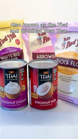 Khanom chan, which translates to layered dessert, is a bouncy and slightly coconutty Thai treat