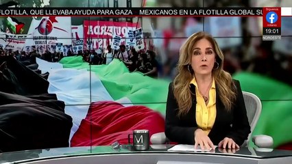 Fuerza militar de Israel detiene a la flotilla global Sumud | Elisa Alanís, 1 de octubre de 2025