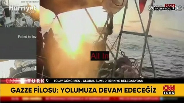 Gazze filosu: Yolumuza devam edeceğiz