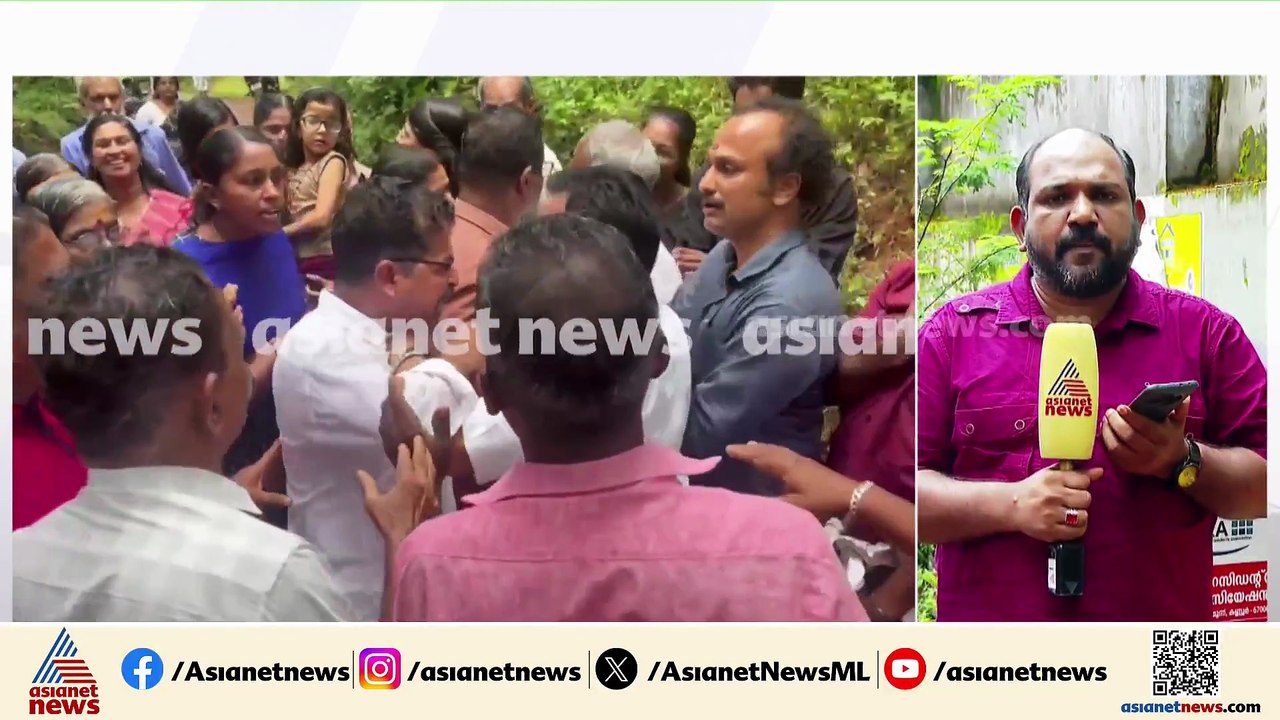 മാലിന്യ പ്രശ്നം പരിഹരിക്കാത്തതിൽ പ്രതിഷേധം കൈവി...