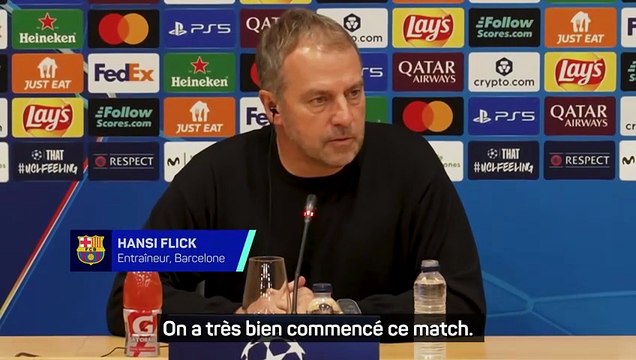 Flick : Pas à notre meilleur niveau contre le PSG