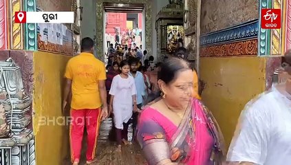 ଶ୍ରୀମନ୍ଦିରରେ ବିଜୟା ଦଶମୀ ନୀତି, ସୁନା ବେଶରେ ଦର୍ଶନ ଦେଉଛନ୍ତି ଶ୍ରୀଜିଉ