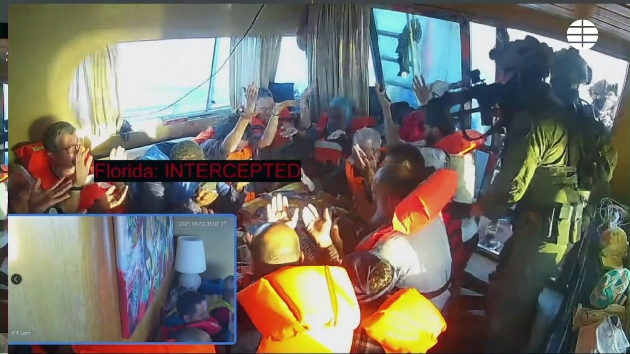 La Global Sumud Flotilla denuncia que Israel ha asaltado varios de sus barcos