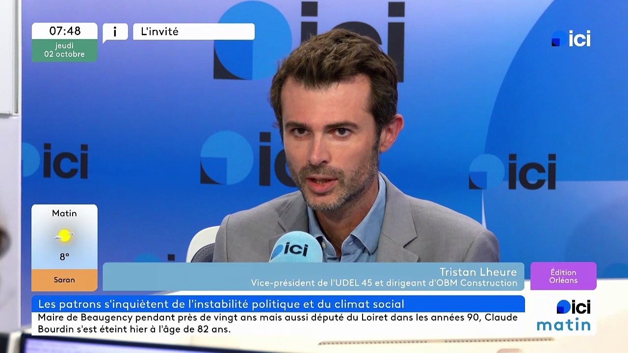 L'invité de ici Matin , ici Orléans
