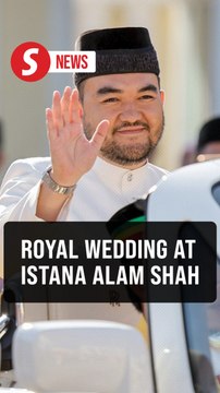 Selangor Crown Prince weds in akad nikah at Istana Alam Shah