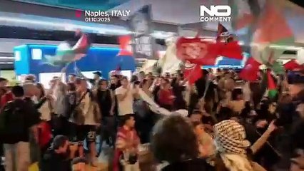 Tysiące protestują we Włoszech po zatrzymaniu flotylli do Gazy przez Izrael