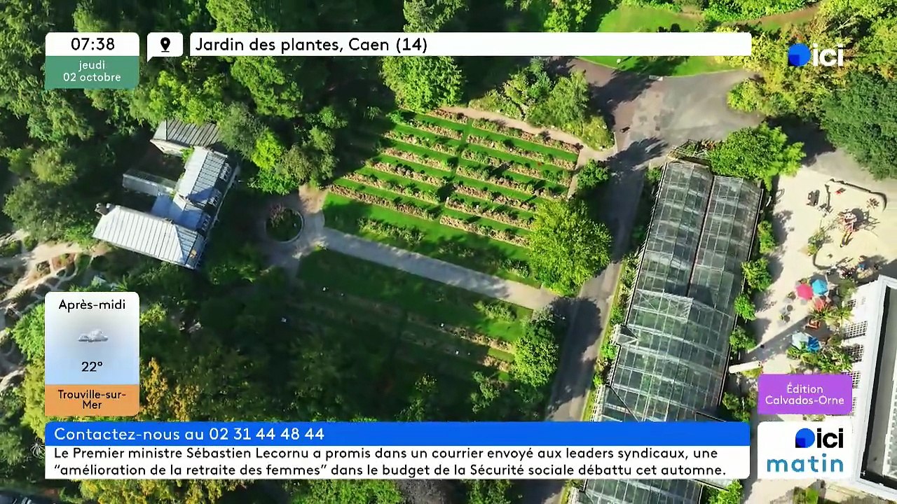 02/10/2025 - ici matin parici Normandie (Calvados - Orne) en vidéo