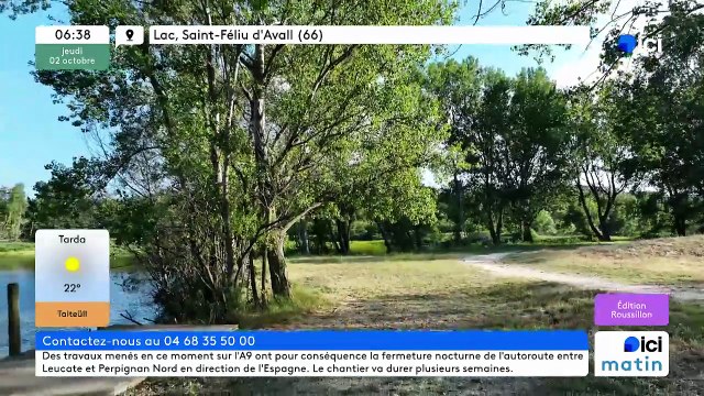 02/10/2025 - ici matin par ici Roussillon en vidéo