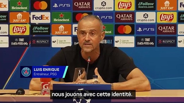 Enrique : Une deuxième mi-temps de très haut niveau