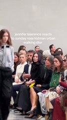 ابنة نيكول كيدمان وكيث اوربان تظهر في عرض ازياء ديور