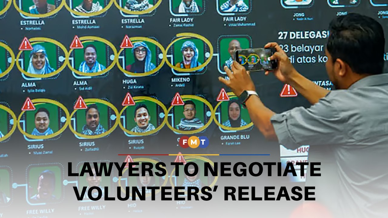 Lawyers head to Jordan to negotiate release of Malaysian GSF volunteers