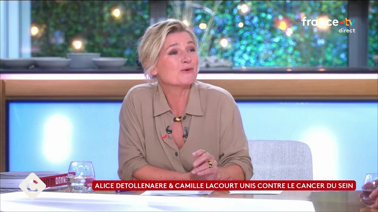 Le champion de natation Camille Lacourt au bord des larmes en évoquant le cancer du sein de sa compagne sur le plateau de « C à vous » sur France 5 - VIDEO