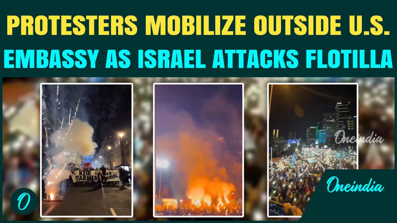 On Cam: Israeli Navy Seizes Global Sumud Flotilla, Activists call it PIRACY, Hamas Condemns Attack