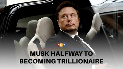 Elon Musk halfway to becoming world’s first trillionaire