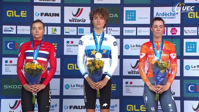 Cyclisme - Championnats d'Europe UEC Drôme-Ardèche 2025 - Marlen Reusser intouchable et championne d'Europe
