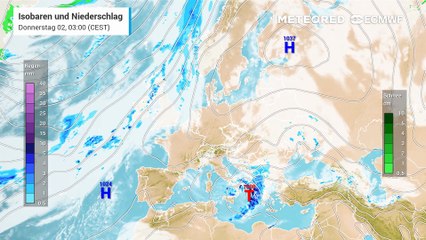 Ein ex-Hurrikan mischt die Wetterküche in Europa ganz schon durcheinander!