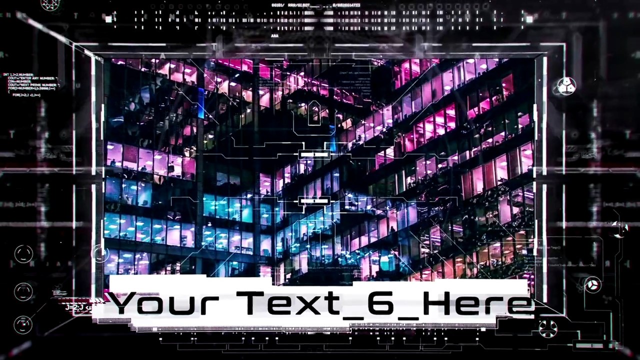 IT HUD Slideshow - After Effects Templates - WorldASR.com