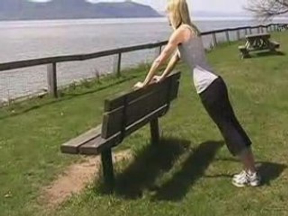 Bench pushup