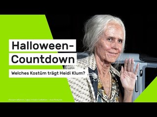 Heidi Klum: Der Halloween-Countdown läuft - welches Kostüm trägt das Model?