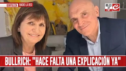 Bullrich durísima contra Espert: "Es importante aclarar la situación ya"
