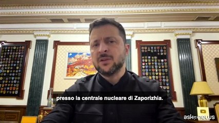 Ucraina, Zelensky: "Situazione critica" a Zaporizhzhia
