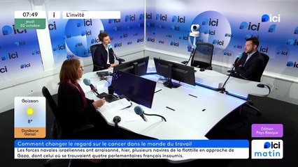 Cancer dans l'entreprise : "c'est encore tabou" pour Alexis Guirlé , directeur-général du groupe Izarralde à Bidart