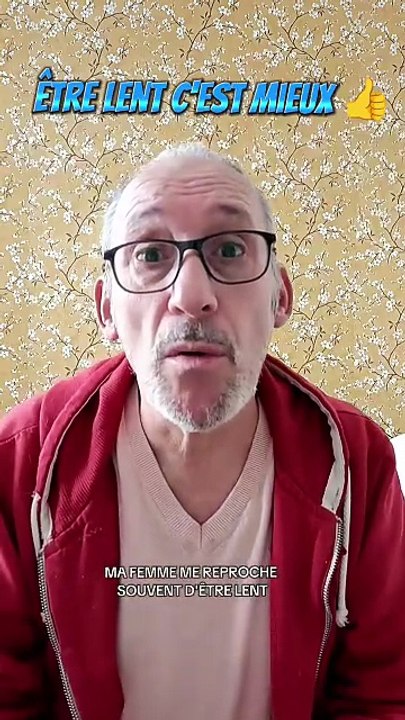 Être lent c'est mieux 👍