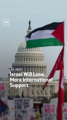 Israel Will Lose  More International Support
