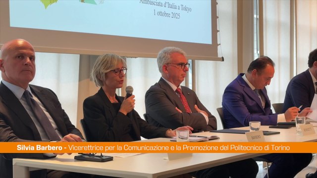 Piemonte in Giappone, Barbero Nuove sfide per i due territori